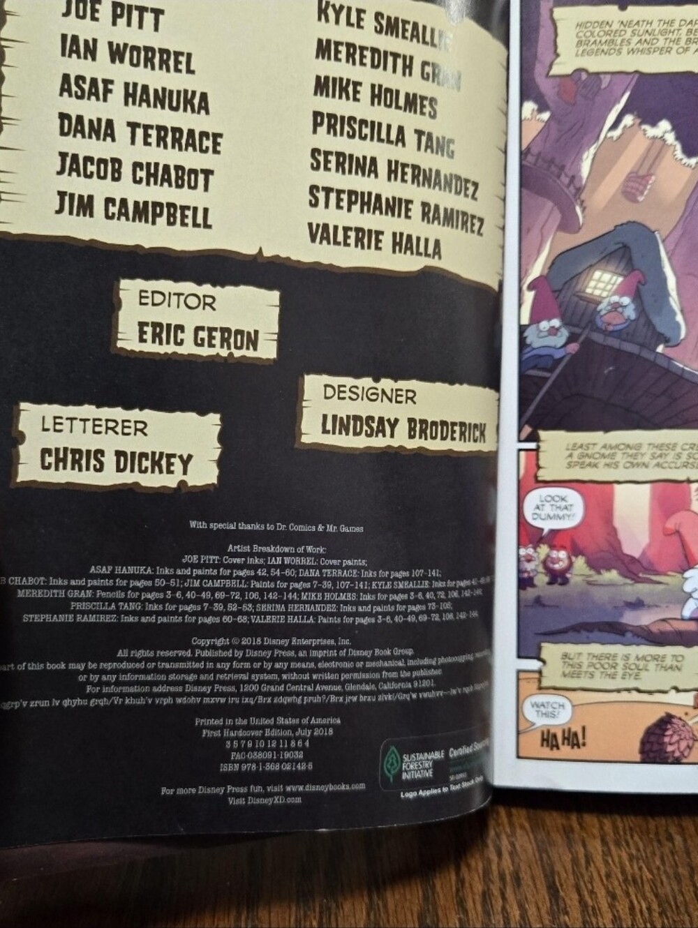 Gravity Falls Lost Legends: 4 All-New Adventures by Alex Hirsch Graphic Novel - Picture 7 of 9